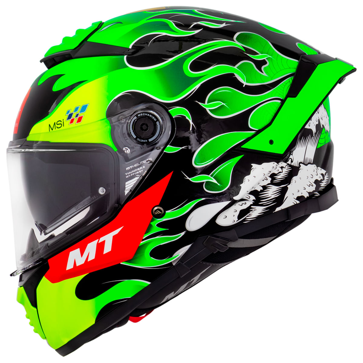 Capacete MT Thunder 4 SV Yamanaka 2024 B6